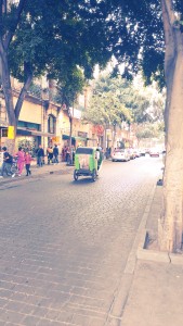 Mexico City bike taxi
